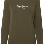 Pepe Jeans Nieuw Virginia Ls N dames T-Shirt XL